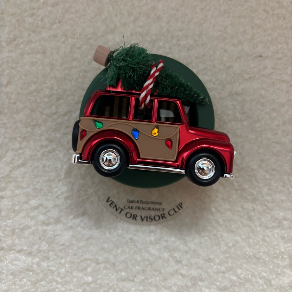 Bath & Body Works Red and Green Holiday Ornament
